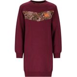 TYGO & Vito - Jurk Demi - Donkerrood