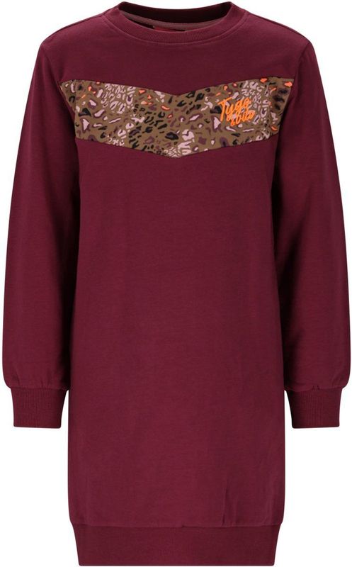 TYGO & Vito - Jurk Demi - Donkerrood