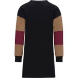 TYGO & vito - Dunja - Midi Jurk - Zwart - Lange Mouwen