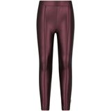 B.Nosy - Luna - Legging - Rood/Paarse - Leather Look Effect