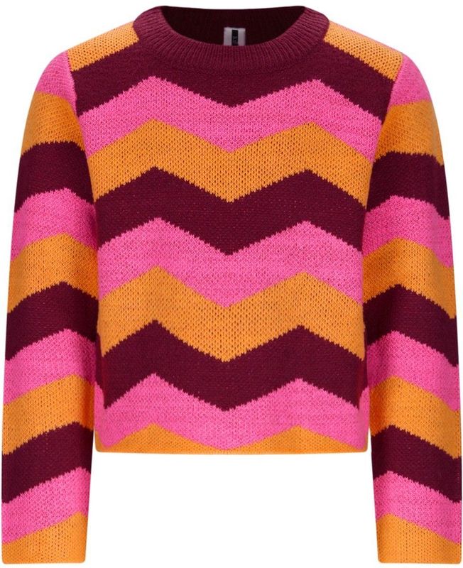 B.Nosy - Kendall - Gebreide Trui - Zacht Polyamide - All-over Print