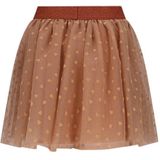 B.Nosy - River - Korte Rok - Lichtbruin - Met Plooien en Tule