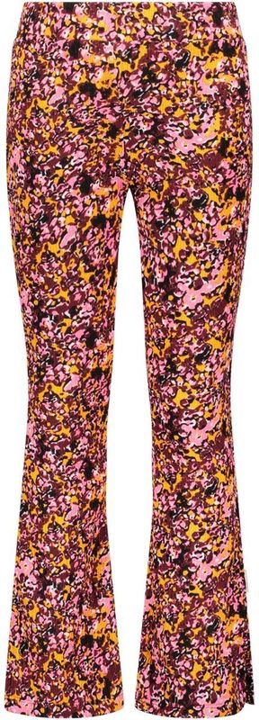 B.Nosy - Pepper Flared - Broek - Kleurrijke Print - Maat 158-164
