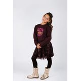 B.Nosy - Dasha - Jurk - Bordeaux Rood