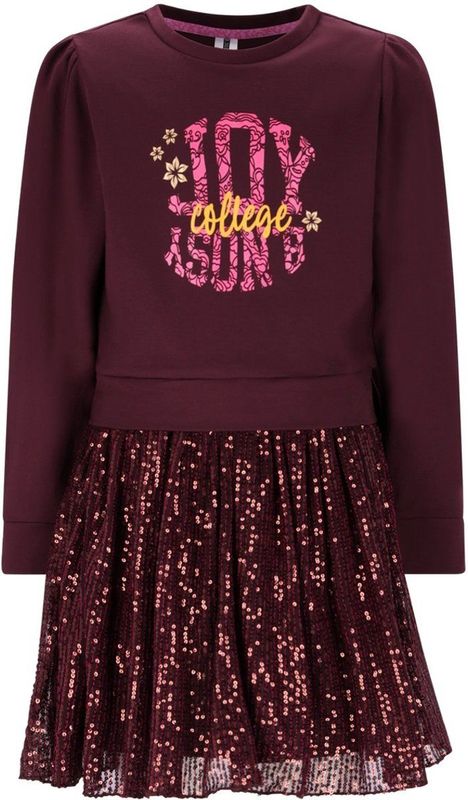 B.Nosy - Dasha - Jurk - Bordeaux Rood