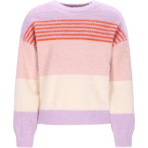 NONO - N508-5307 - Gebreide Trui - Vrolijke Strepen