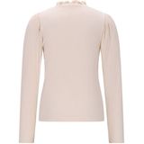NONO - Longsleeve - Viscose - Met Opstaande Kraag en Ruches