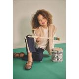 NONO - Longsleeve - Viscose - Met Opstaande Kraag en Ruches