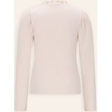 NONO - Longsleeve - Viscose - Met Opstaande Kraag en Ruches