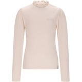 NONO - Longsleeve - Viscose - Met Opstaande Kraag en Ruches