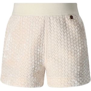Nono - Shorty Velvet Short - Korte Broeken - Creme
