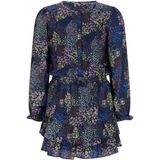 NONO - Jurk - Cocktailjurk - Lange Mouwen - Ronde Hals