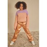 NONO - Simona - Lange Broek - Lichtbruin - 100% Polyester