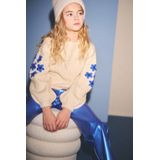 NONO - Trui - Gebreid - Ronde Hals - Rechte Mouwen - Speelse Borduursels