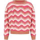 NONO - Trui - Bruin - Regular Fit - Lange Mouwen