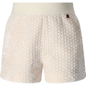 Nono - Shorty Velvet Short - Korte Broek - Creme