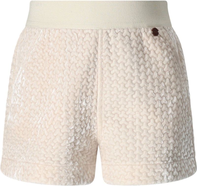 Nono - Shorty Velvet Short - Korte Broek - Creme
