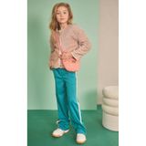 NONO - Sayla - Broek - Groen - Regular Pasvorm - Elastische Tailleband