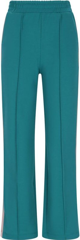 NONO - Sayla - Broek - Groen - Regular Pasvorm - Elastische Tailleband
