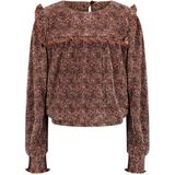 NONO - Tisja AOP Leopard - Blouse - Taupe