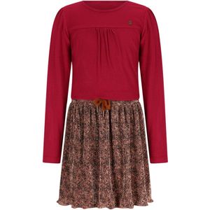 NONO - Morly Combi Dress - Jurk - Leopard Print