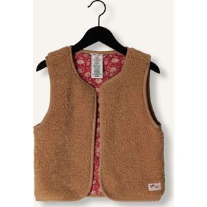 NONO - Katya - Gilet - Fuchsia/Bruin - Mouwloos - 100% Polyester