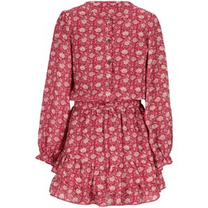 NONO - Miggy Paisly Dress - Cerise Pink - Jurk