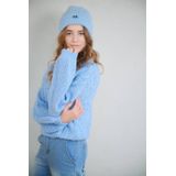 NoBell - Katy - Trui - Zacht Acryl en Polyester - Ingebreid Patroon