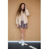 NoBell - Darsy - Vest - Zacht 100% Polyester Teddy - Met Drukknoopsluiting