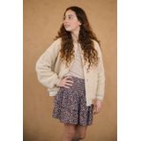 NoBell - Darsy - Vest - Zacht 100% Polyester Teddy - Met Drukknoopsluiting