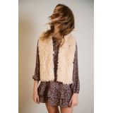NoBell - Kath - Gilet - Ecru - Mouwloos - V-hals