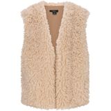 NoBell - Kath - Gilet - Ecru - Mouwloos - V-hals