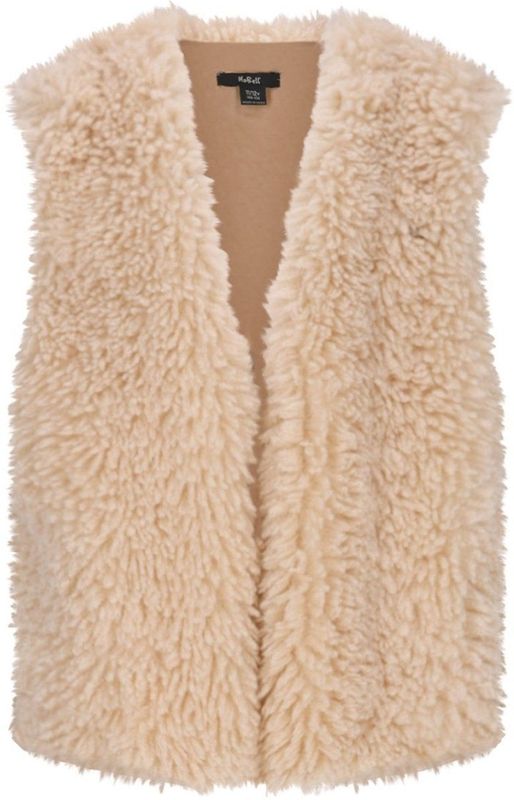 NoBell - Kath - Gilet - Ecru - Mouwloos - V-hals