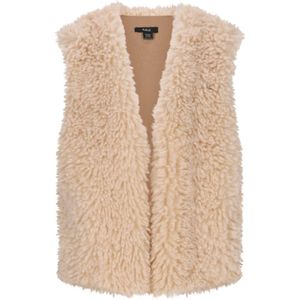 NoBell - Kath - Gilet - Ecru - Mouwloos - V-hals