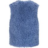 NoBell - Teddy Gilet - Blauw - Mouwloos - V-hals