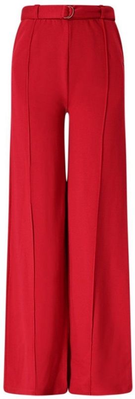 NoBell - Salet - Lange Broek - Rood - Regular Fit