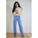 NoBell - Spirit - Casual Broek - Blauw - Regular Pasvorm