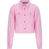 NoBell - Blouse - Roze - Lange Mouwen - 100% Katoen