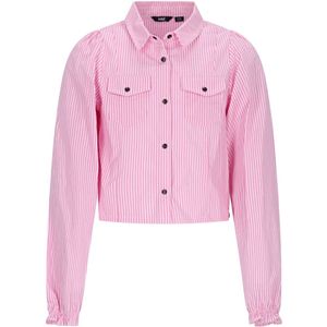 NoBell - Blouse - Roze - Lange Mouwen - 100% Katoen