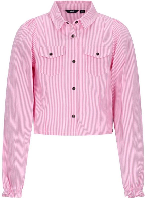 NoBell - Blouse - Roze - Lange Mouwen - 100% Katoen