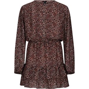 NoBell - Jurk - Lange Mouwen - Knoopsluiting - Verstelbare Taille