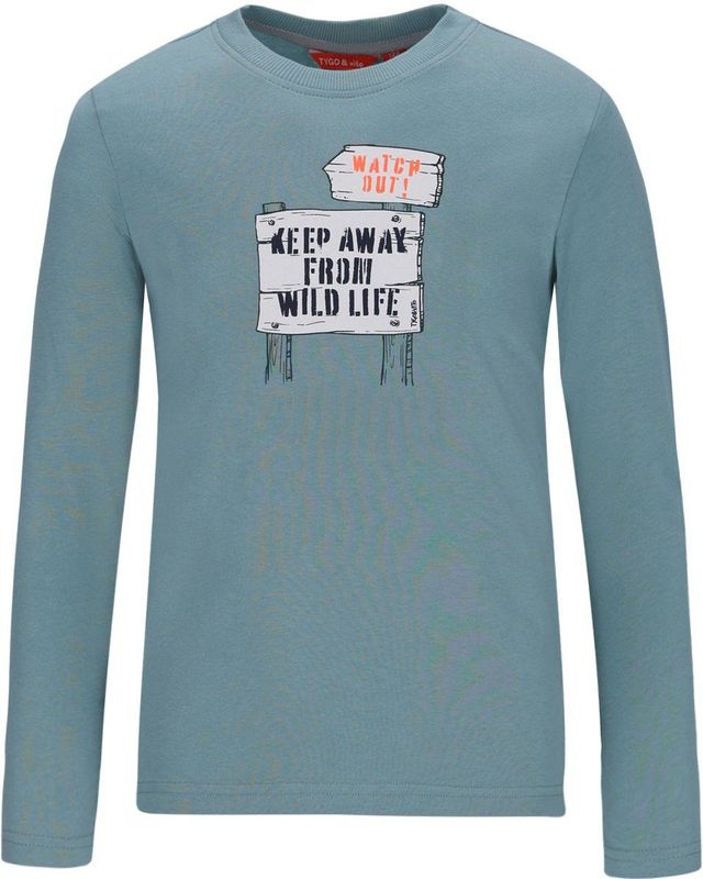 TYGO & vito - Longsleeve - Lichtblauw