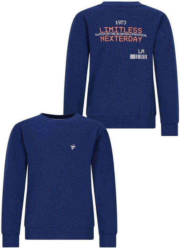 TYGO & Vito - Sweater - Katoen met Stretch - Ronde Hals - Lange Mouwen