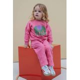 The New Chapter - Casual Broek - Roze - Straight Pasvorm - 100% Katoen