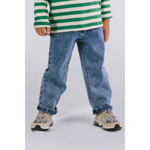 Molo Riley Polo's & T-shirts Kids - Polo shirt - Blauw - Maat 110