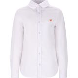 TYGO & vito - Cooper - Overhemd - Wit - Lange Mouwen - Klassieke Kraag