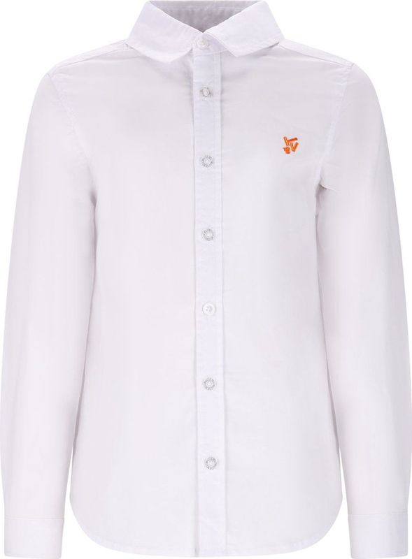 TYGO & vito - Cooper - Overhemd - Wit - Lange Mouwen - Klassieke Kraag