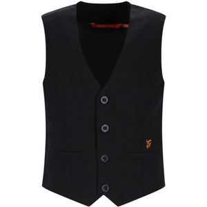 TYGO & vito - Gilet - Zwart - Mouwloos - V-hals