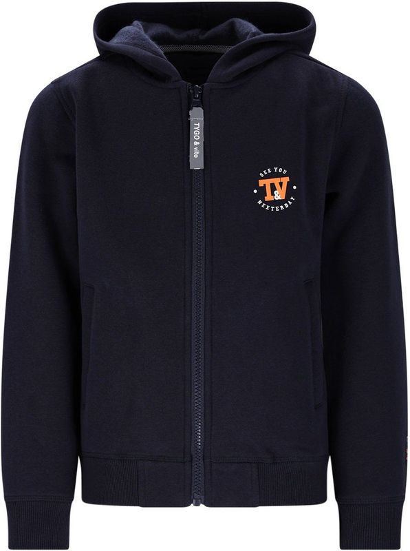 TYGO & vito - Vest - Met Capuchon - Katoen - Polyester - Elastaan