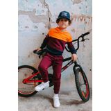 TYGO & vito - Regular Sweatpants - Donkerrood - Sportbroeken